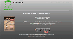 Desktop Screenshot of baxterangus.com