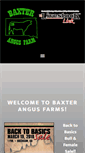 Mobile Screenshot of baxterangus.com